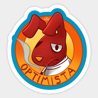 Bodoque Optimista Sticker